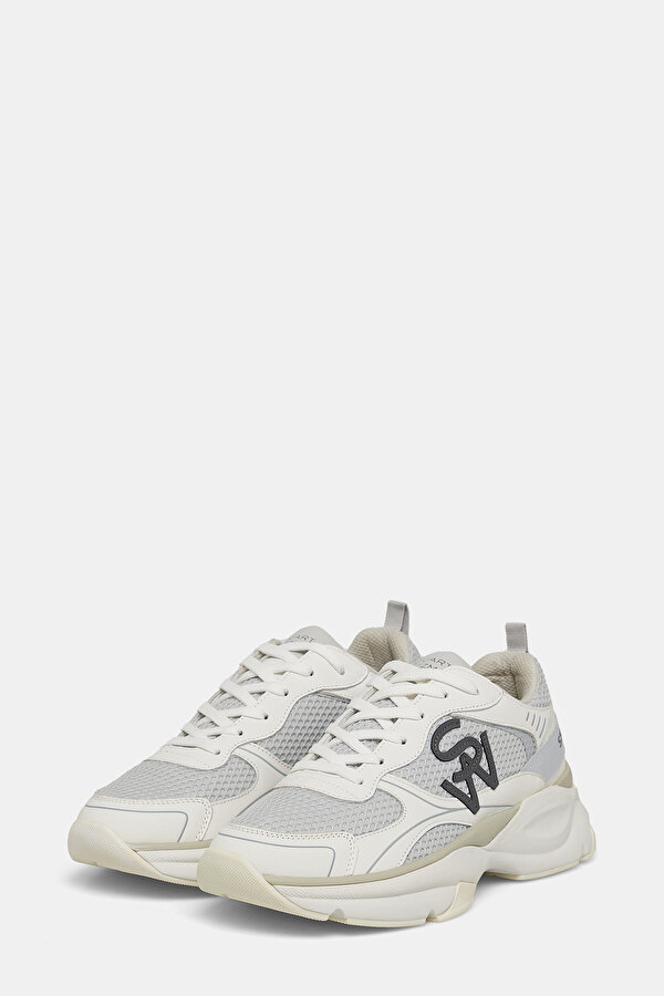 DARK GREY LEATHER SNEAKER 2