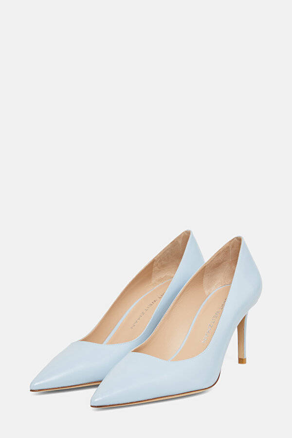 LIGHT BLUE LEATHER SHOE 2