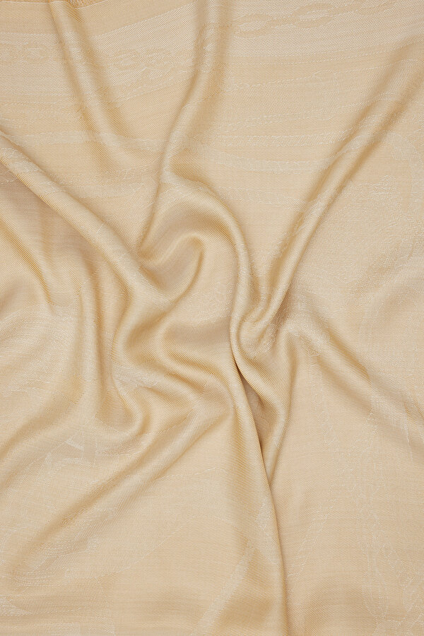 MINK JACQUARD MODAL/WOOL/SILK SHAWL 2