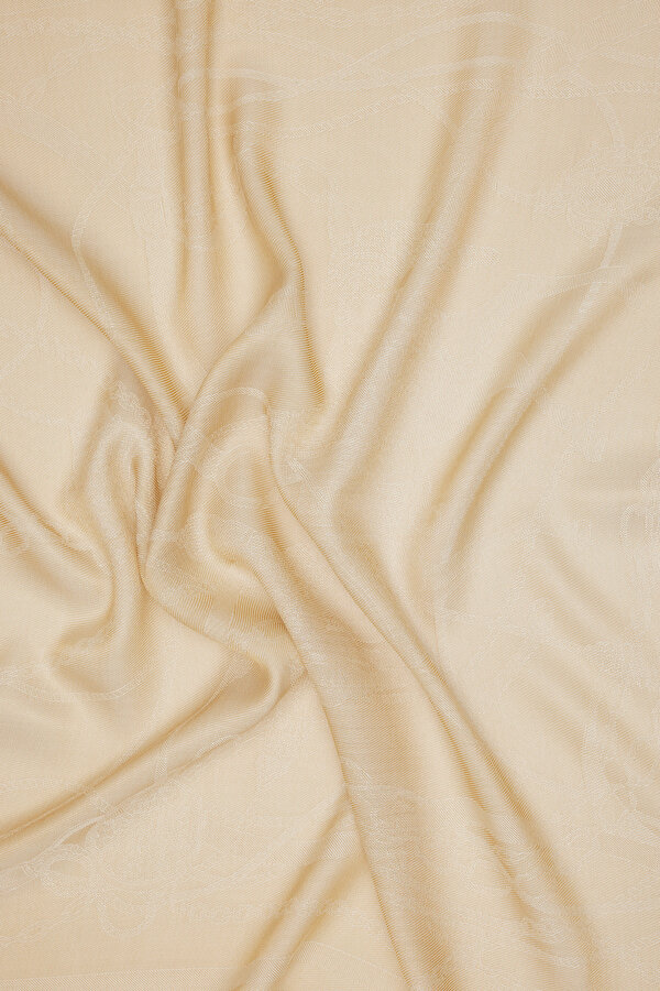 MINK JACQUARD MODAL/WOOL/SILK SHAWL 2