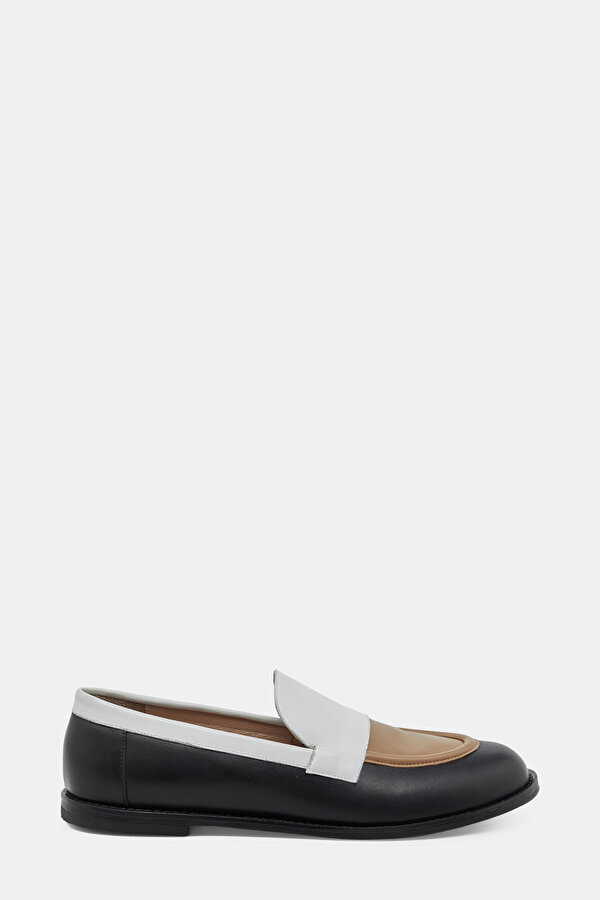 CAMEL LEATHER SHOE