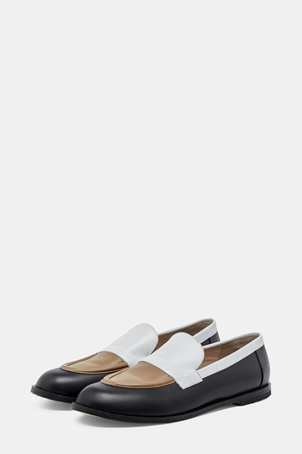 CAMEL LEATHER SHOE 2
