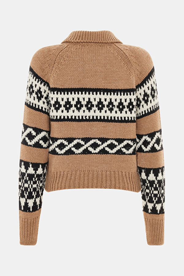 TAN WOOL JERSEY 2