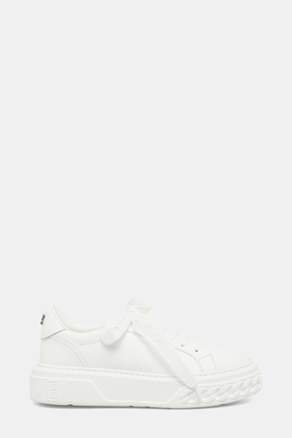 BEYAZ DERİ SNEAKER