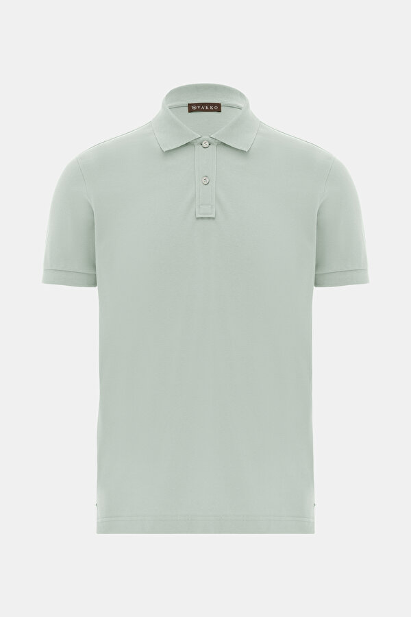 MINT POLO NECK SHORT SLEEVE TSHIRT