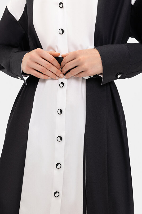 WHITE LONG SLEEVE SHORT DRESS 6