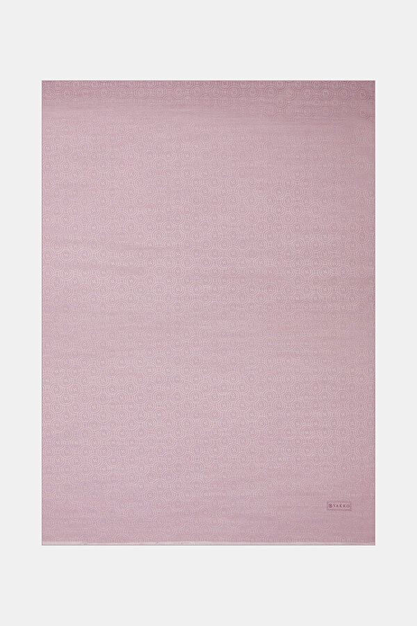 LIGHT LILAC COTTON/SILK SHAWL