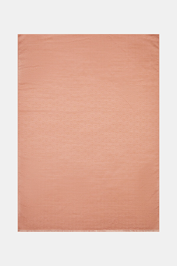 DRIED ROSE COTTON/SILK SHAWL