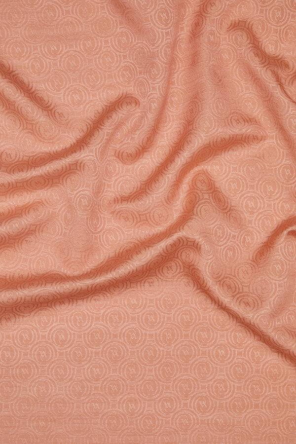 DRIED ROSE COTTON/SILK SHAWL 2