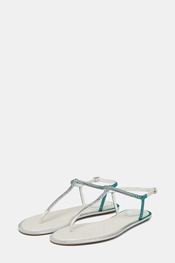 EMERALD LEATHER SANDALS 2