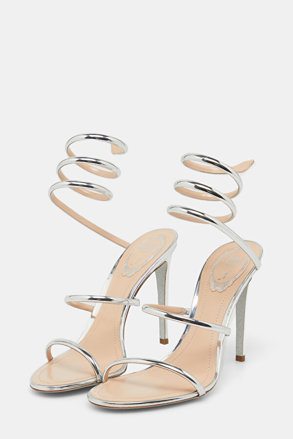 SILVER LEATHER SHOE 2
