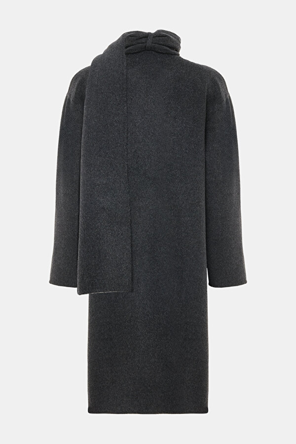 GREY WOOL/CASHMERE REEFER JACKET 11