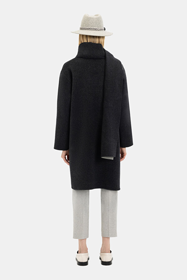 GREY WOOL/CASHMERE REEFER JACKET 7