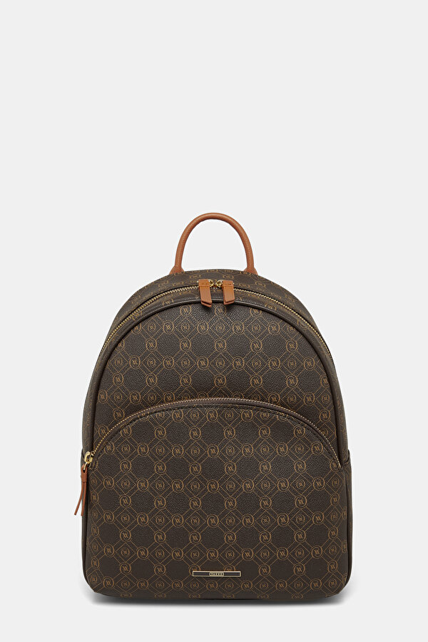 TAN MONOGRAM BAG