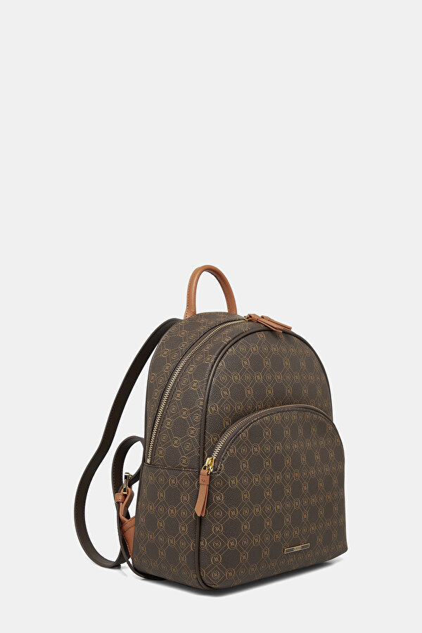 TAN MONOGRAM BAG 2