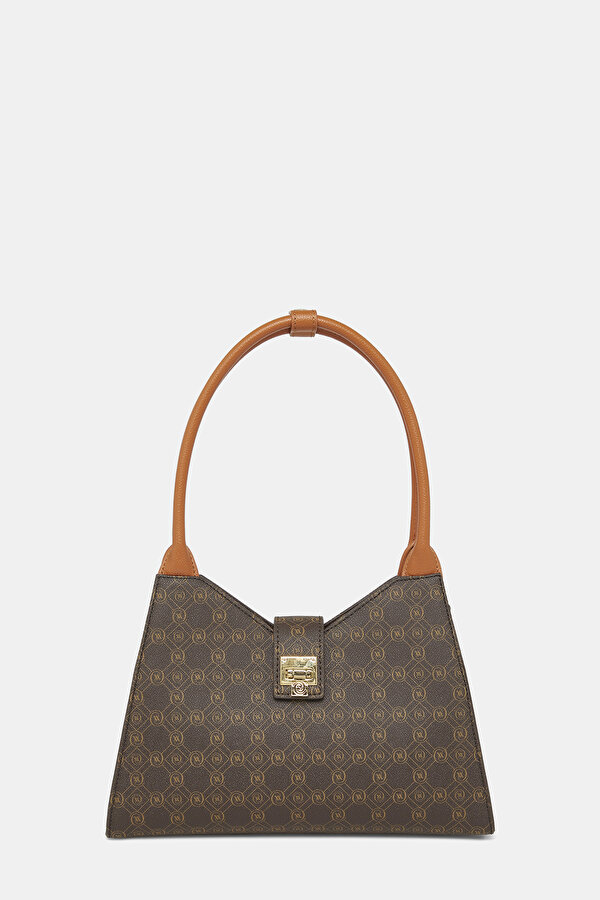 TAN MONOGRAM BAG