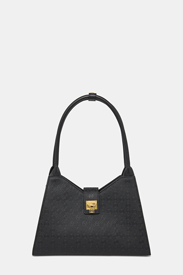 BLACK MONOGRAM BAG