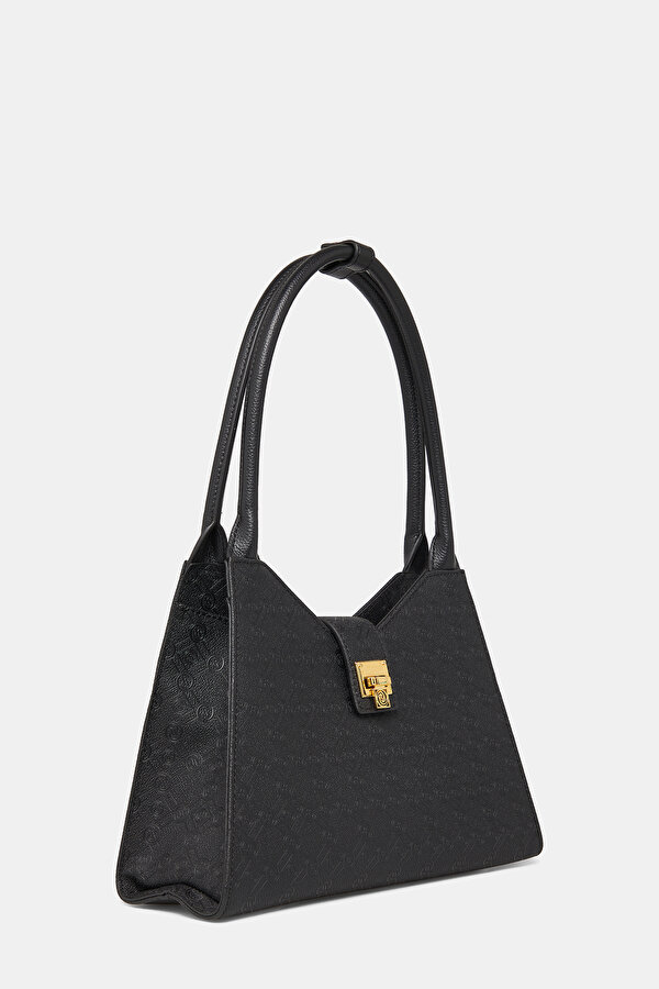 BLACK MONOGRAM BAG 2