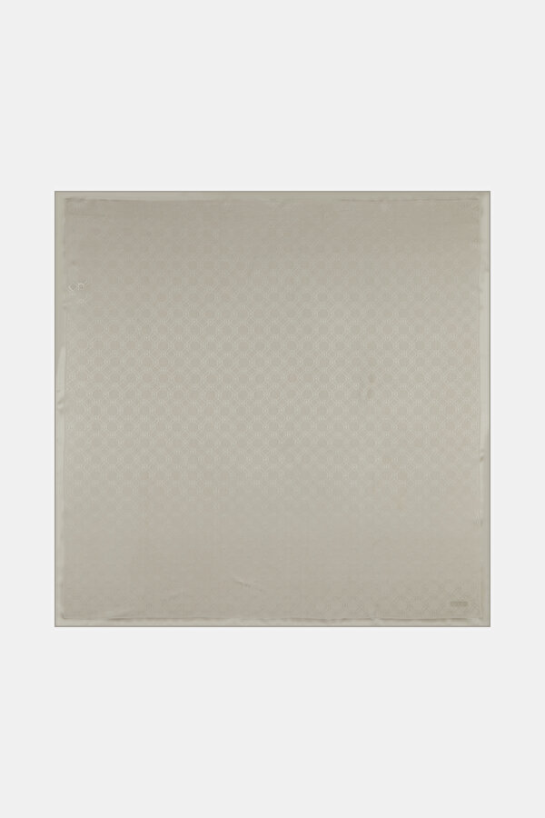 MINK JACQUARD JAQUARD SCARF