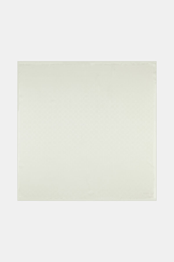 ECRU JACQUARD JAQUARD SCARF