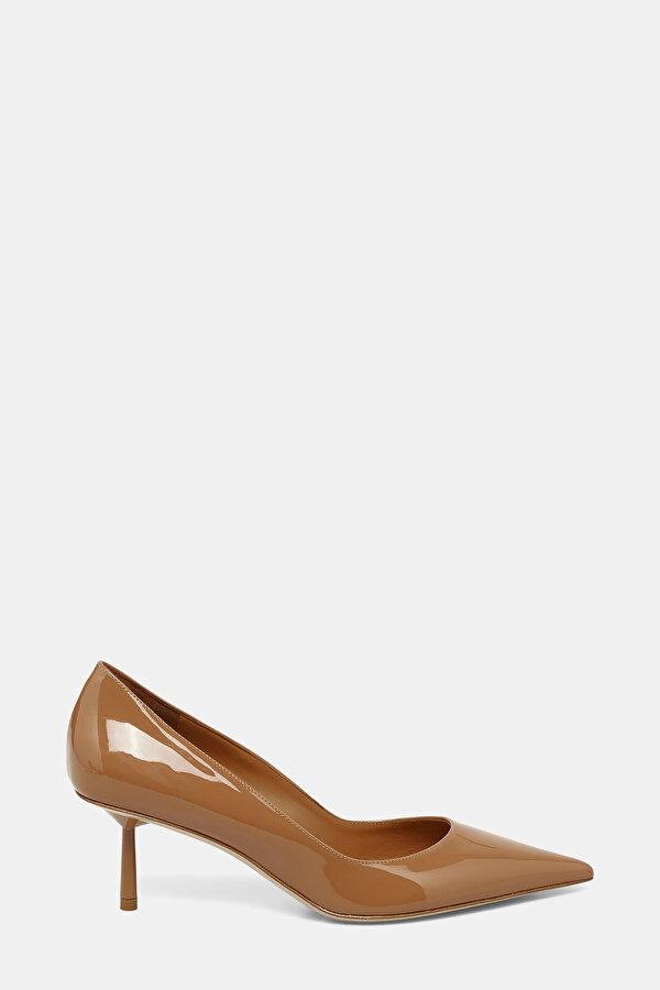 CARAMEL PATENT LEATHER SHOE