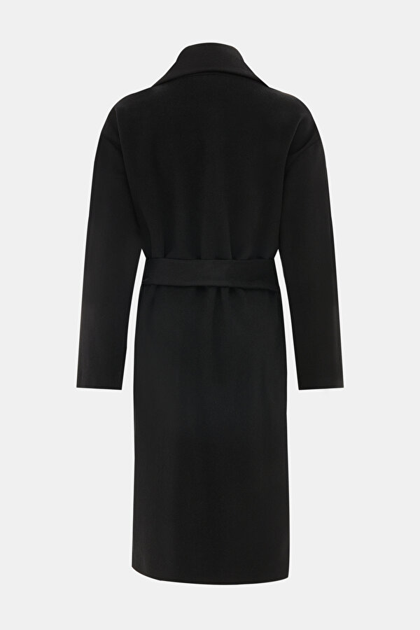 BLACK WOOL/CASHMERE OVERCOAT 2