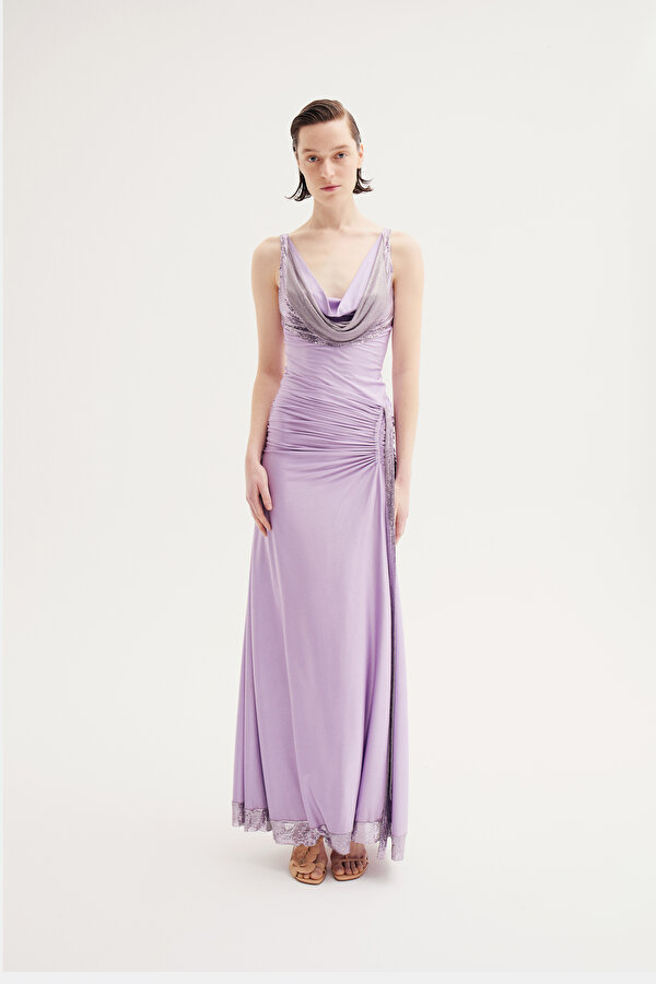 LILAC MIDI DRESS