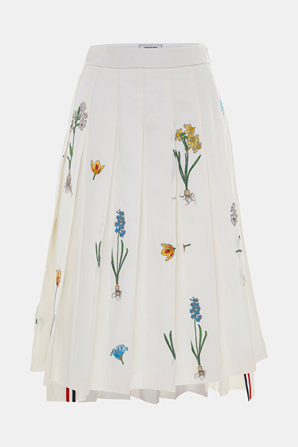 MULTICOLOR DESIGN FILLED SKIRT