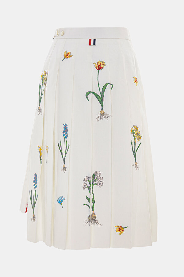 MULTICOLOR DESIGN FILLED SKIRT 2