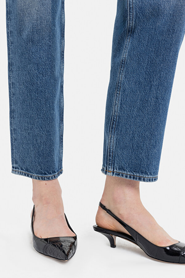 BLUE STRAIGHT CUT TROUSERS 7