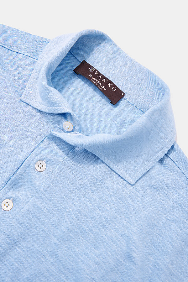 MAVİ POLO YAKA KISA KOLLU T-SHIRT 6
