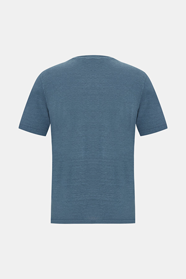 PETROL O YAKA KISA KOLLU T-SHIRT 2