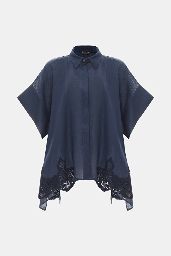 NAVY BLUE SHORT SLEEVE SHIRT 6