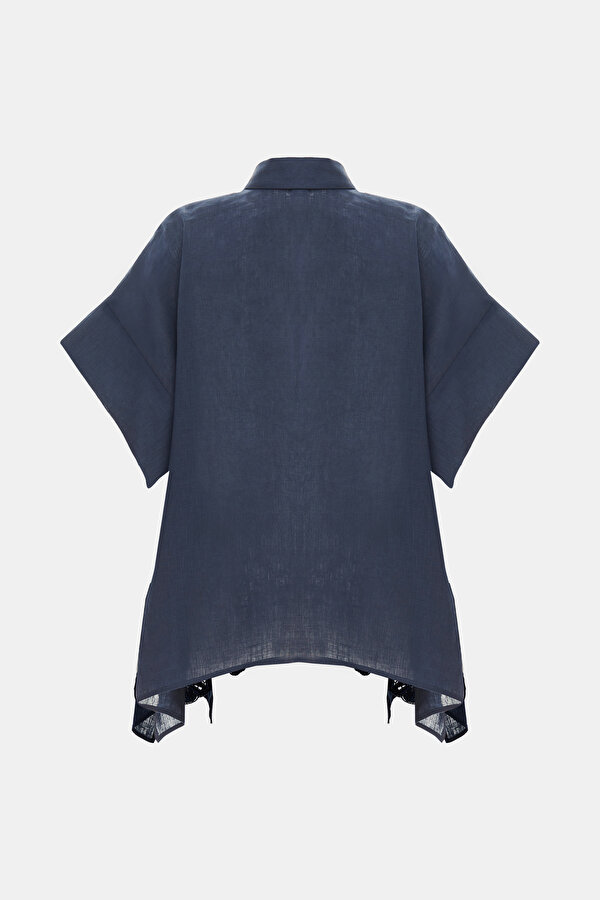 NAVY BLUE SHORT SLEEVE SHIRT 7
