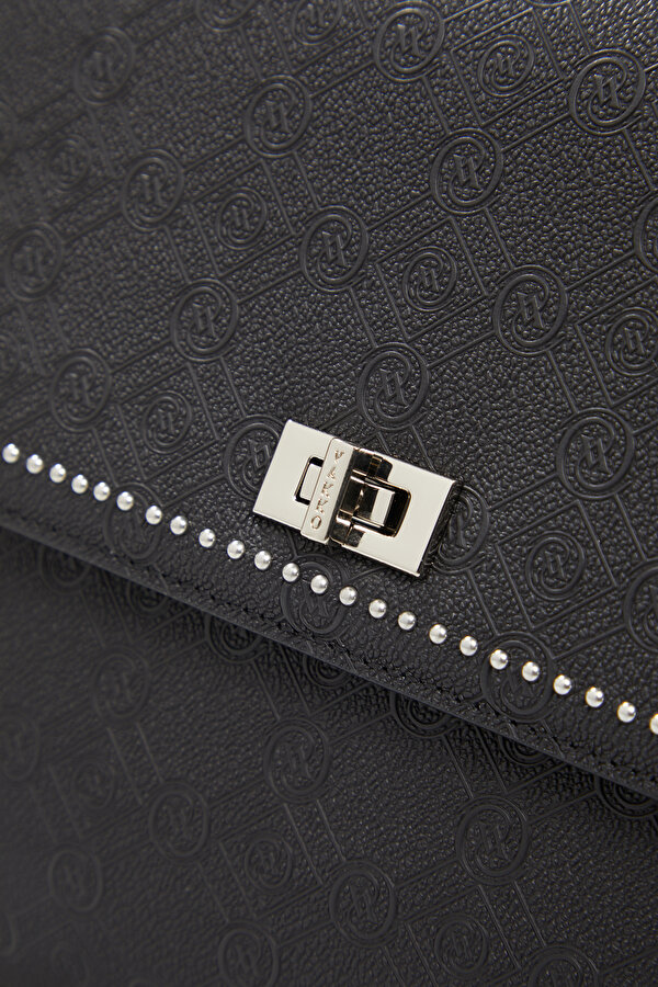BLACK MONOGRAM BAG 6