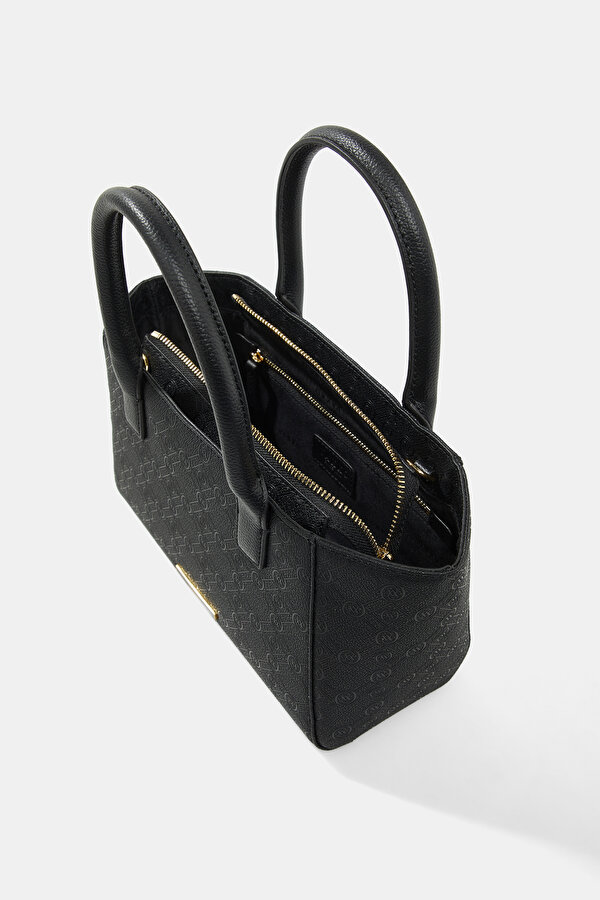 BLACK MONOGRAM BAG 7