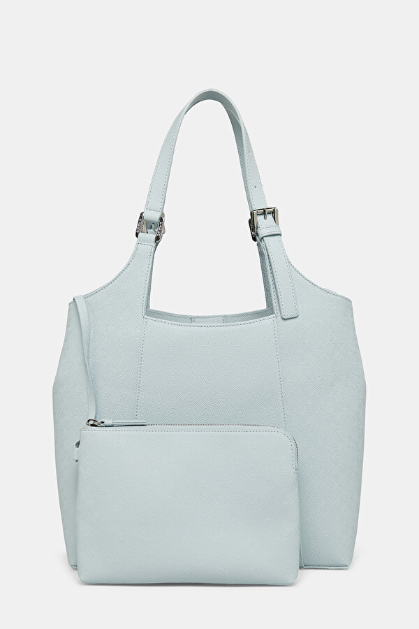 CREAM MONOGRAM BAG 2