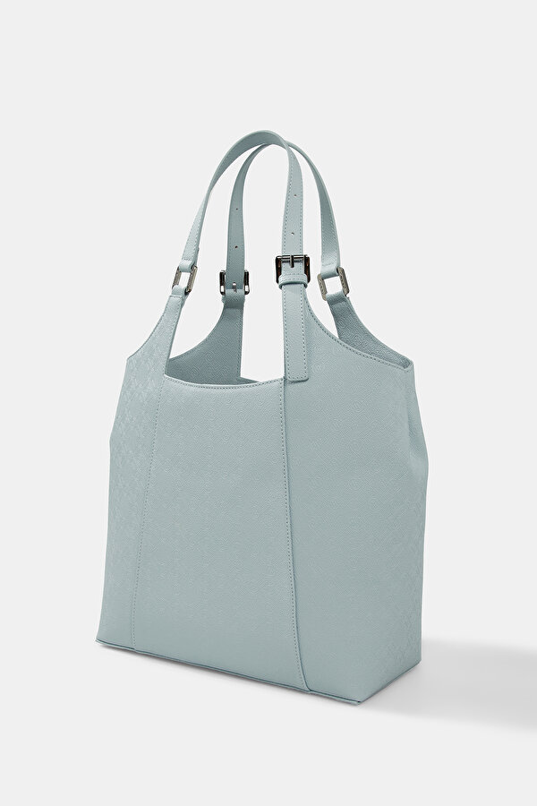 CREAM MONOGRAM BAG 7