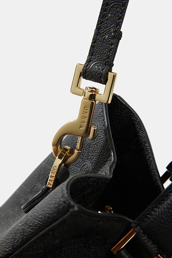 BLACK MONOGRAM BAG 6