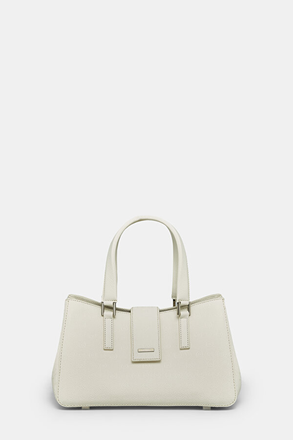 KREM MONOGRAM ÇANTA