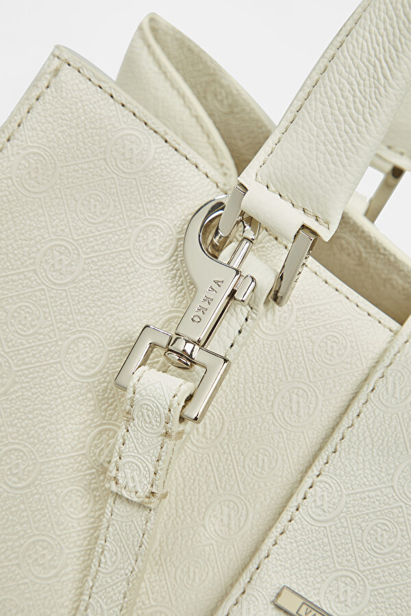KREM MONOGRAM ÇANTA 6