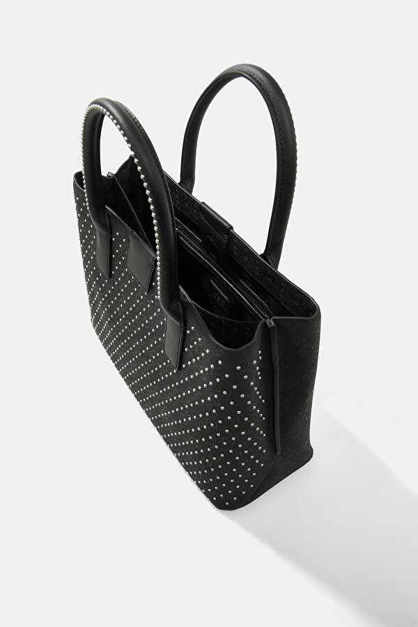 BLACK MONOGRAM BAG 6