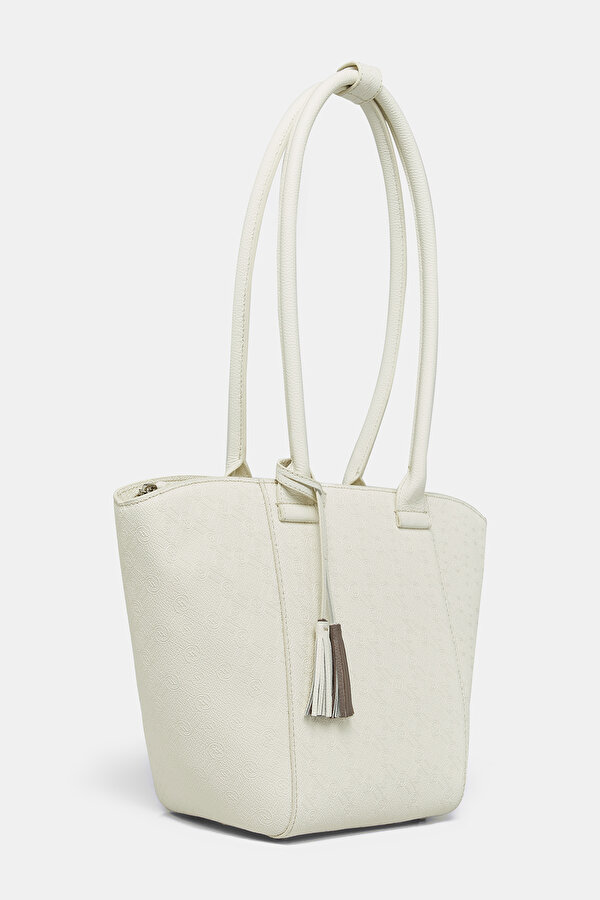 KREM MONOGRAM ÇANTA 2