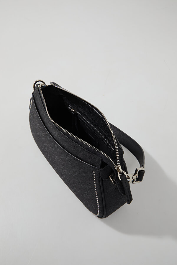 BLACK MONOGRAM BAG 7