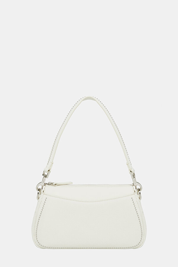 CREAM MONOGRAM BAG