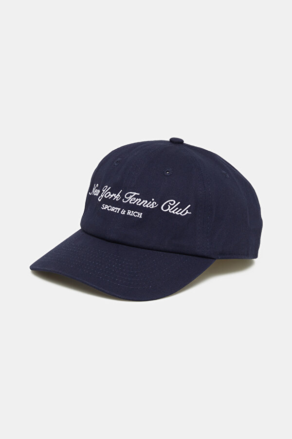 NAVY BLUE PRINTED HAT