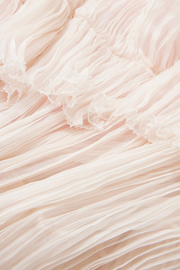 LIGHT PINK SLEEVELESS DRESS 11