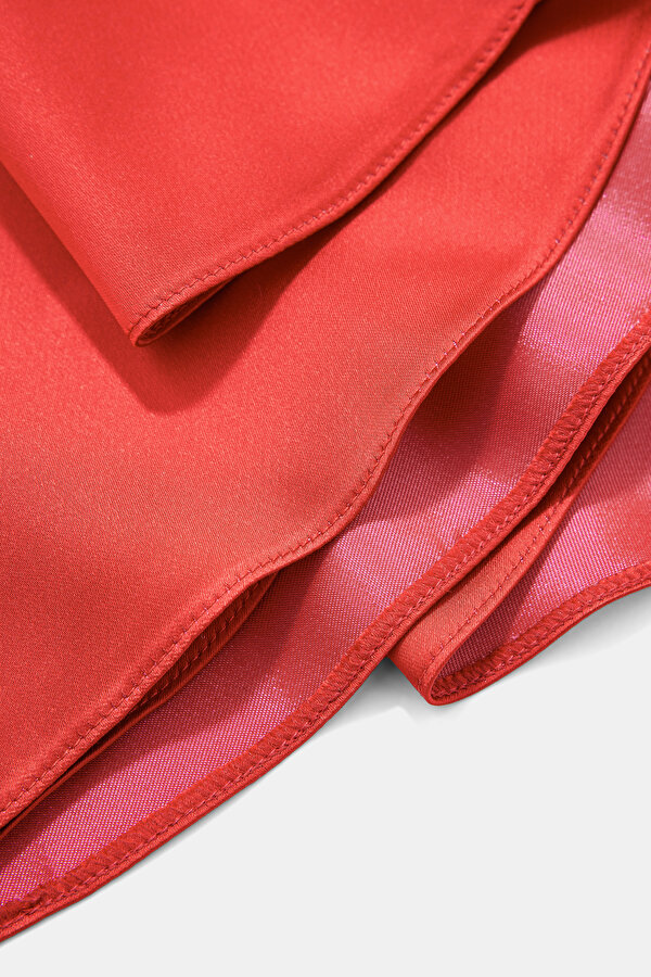 RED SLEEVELESS DRESS 12