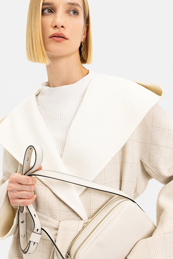 EKRU YÜN/KAŞMİR PALTO 6