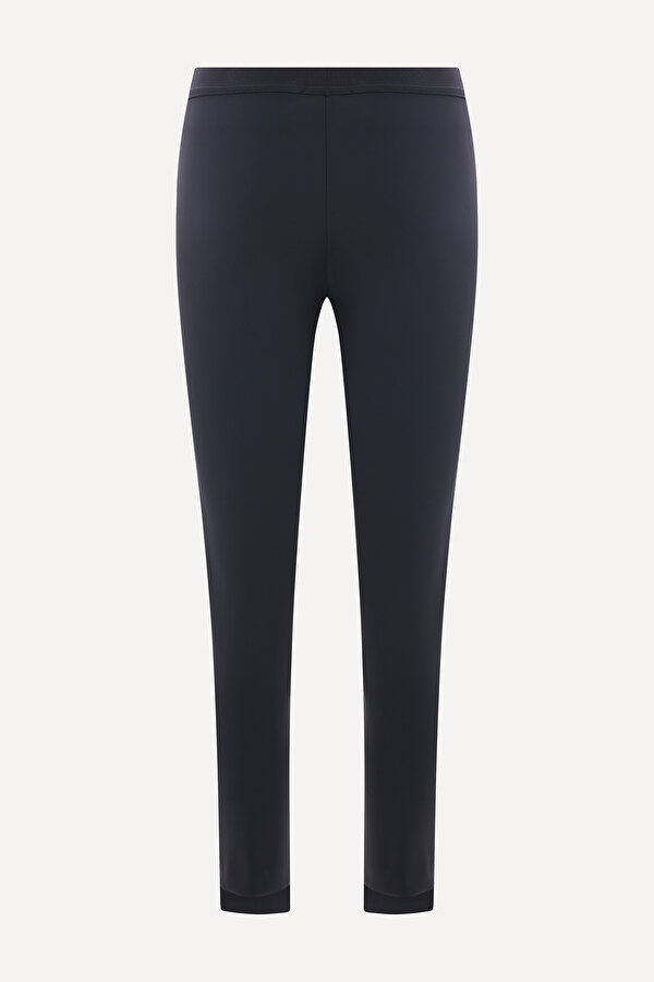 NAVY BLUE SKINNY LEG TROUSERS 2
